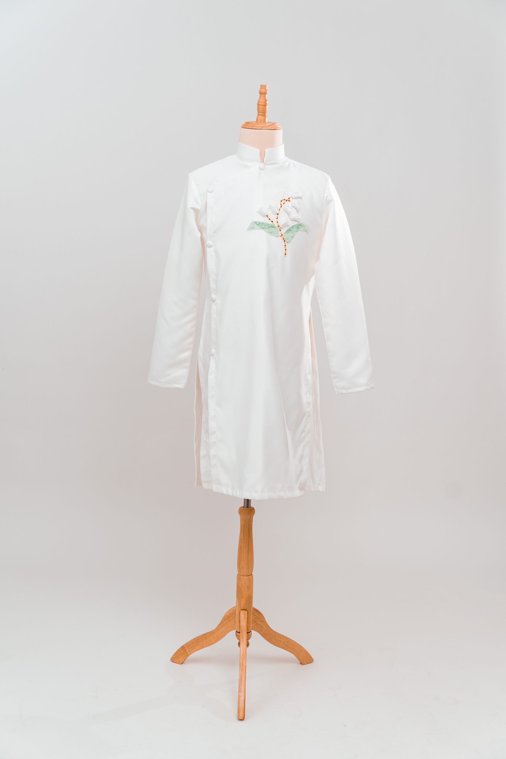 tlpc ao dai105054 áo dài chú rể màu trắng