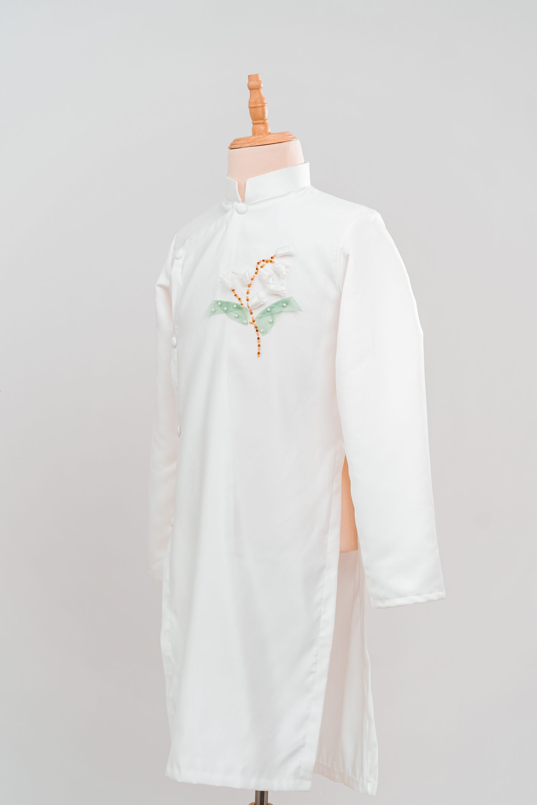 tlpc ao dai105059 áo dài chú rể màu trắng