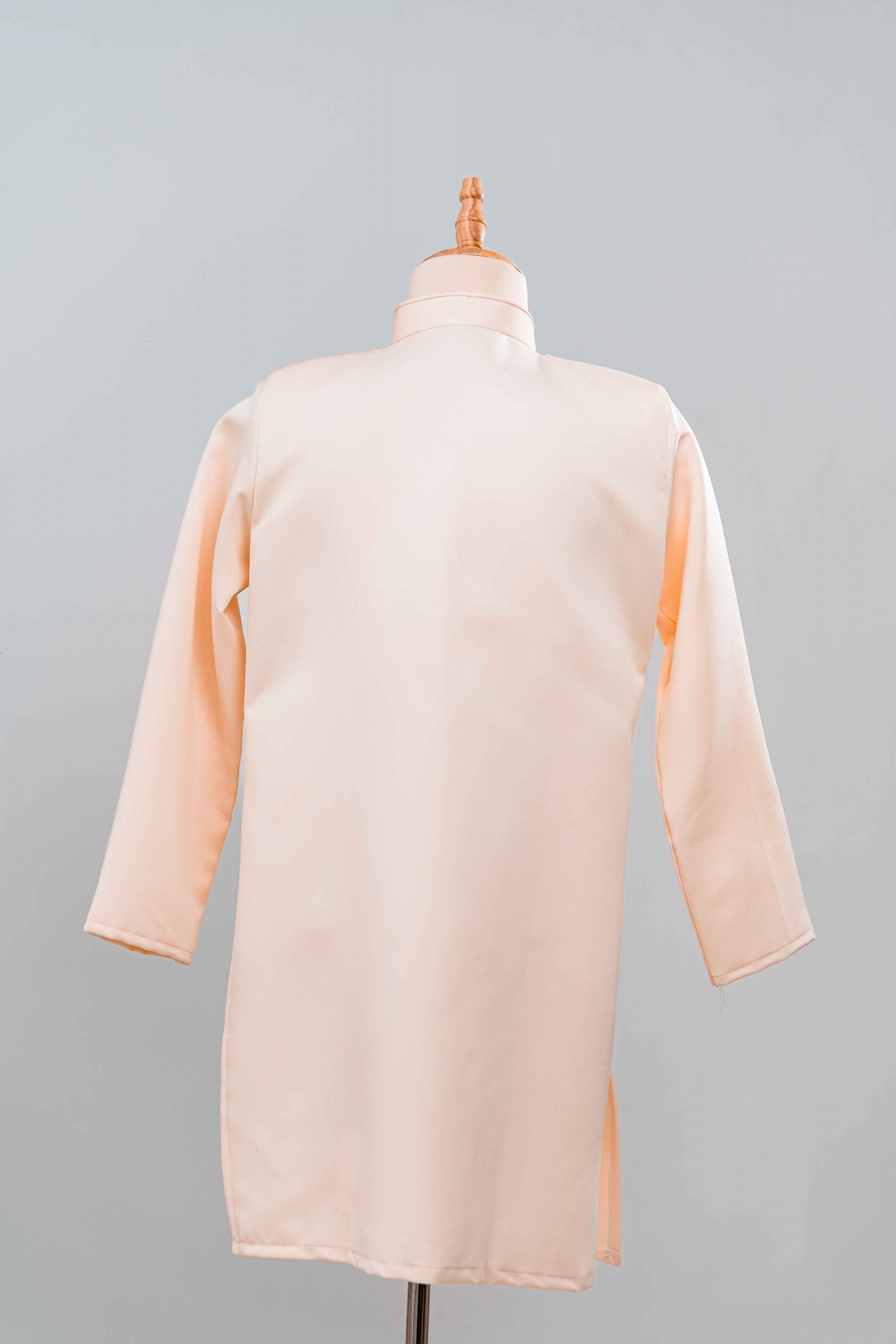 tlpc ao dai105158 áo dài bưng quả nam màu kem