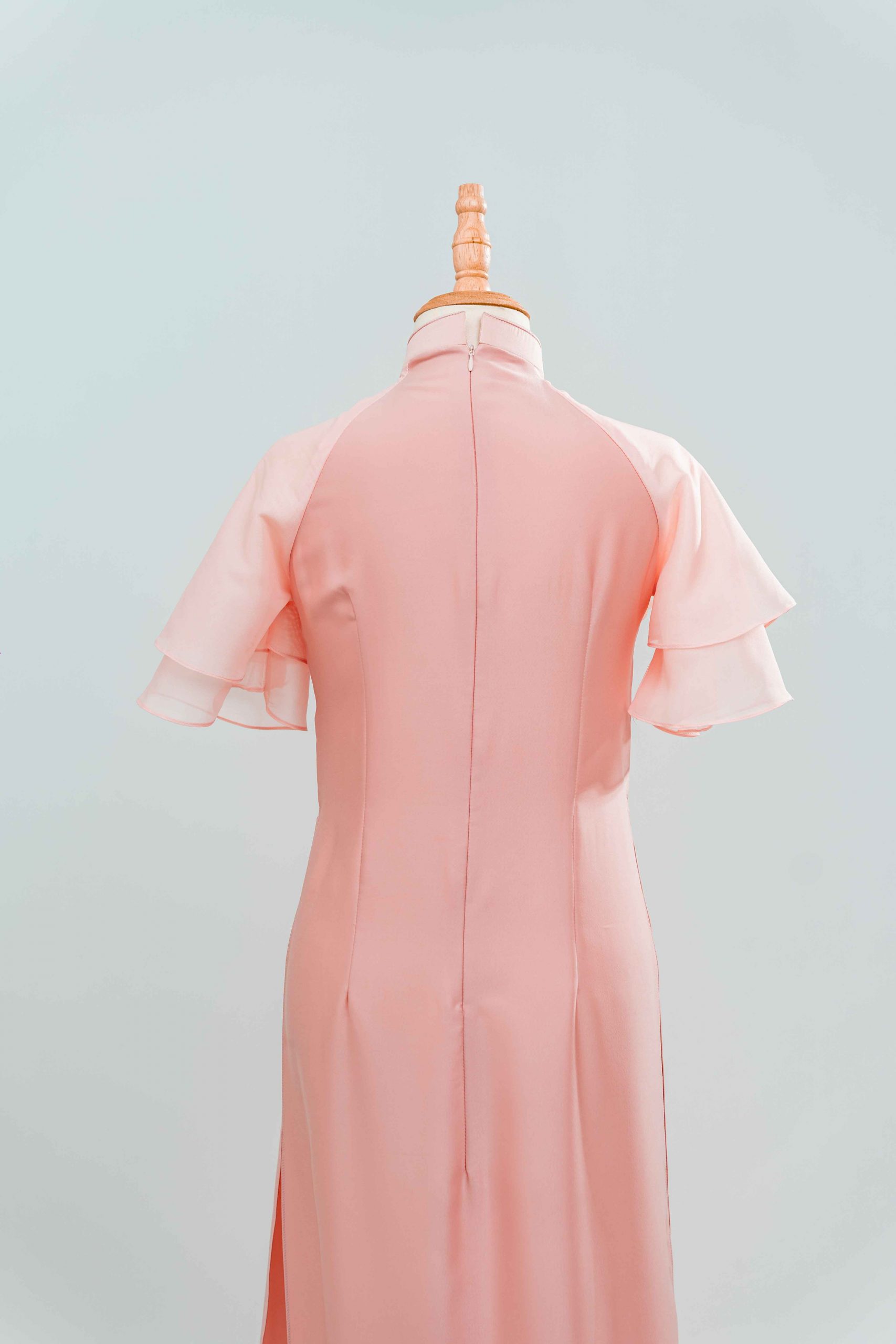 tlpc ao dai105206 áo dài bưng quả nữ màu hồng