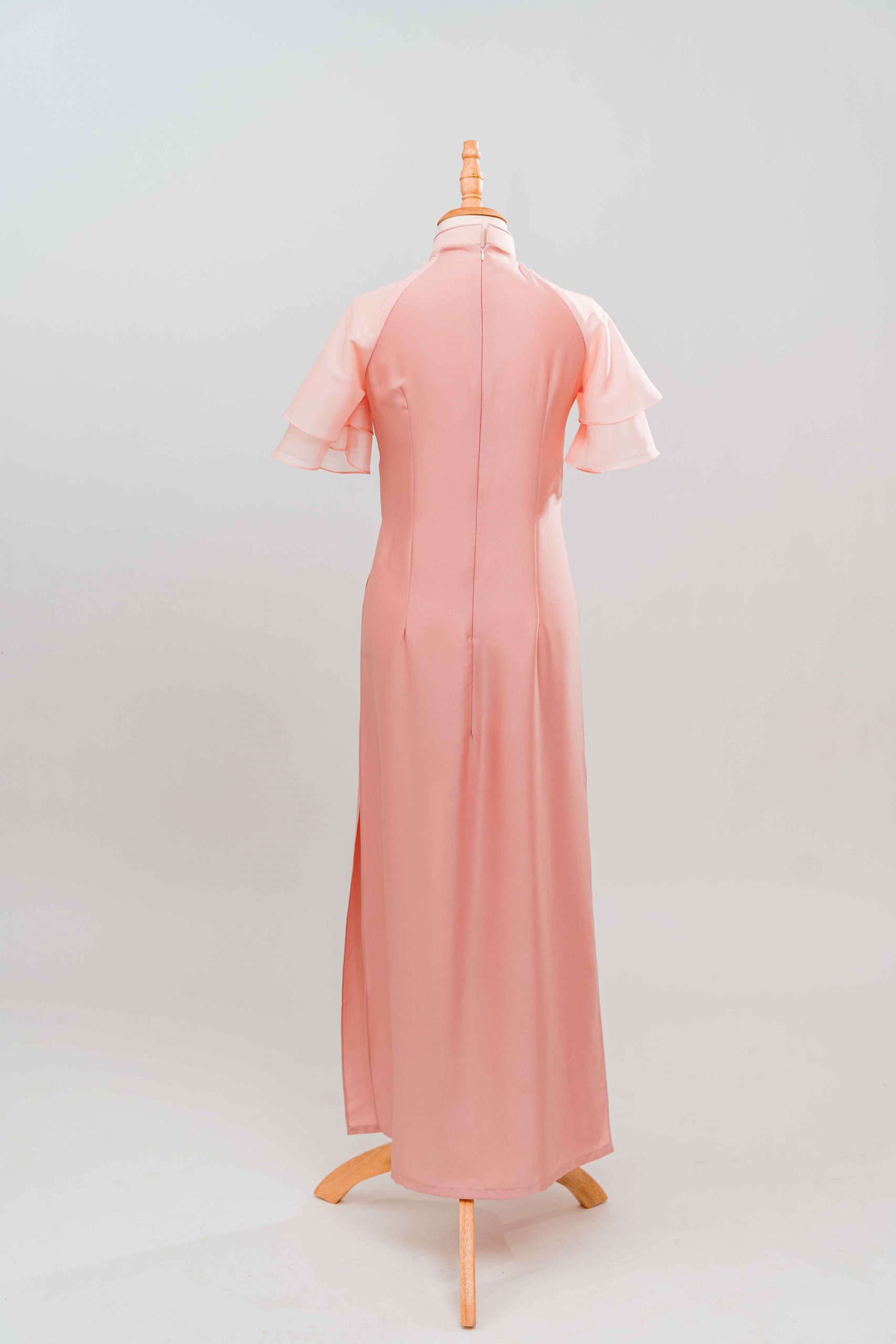 tlpc ao dai105211 áo dài bưng quả nữ màu hồng