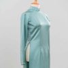 Áo Dài Bưng Quả Nữ Xanh Trơn BQ_1 3 áo dài bưng quả nữ màu xanh nhạt